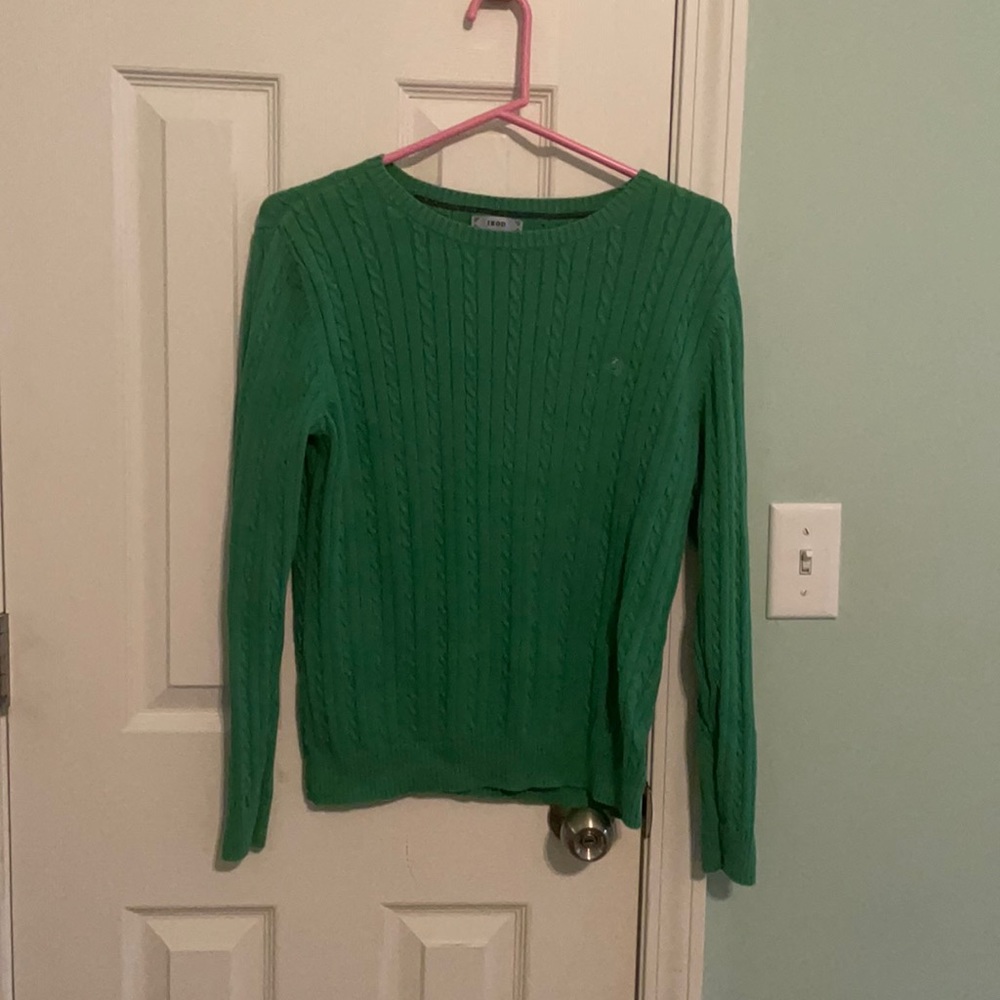 Izod Green Sweater